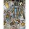 Multicolor Tronchi Murano Glass Chandelier in Venini Style by Simoeng 3