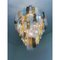 Multicolor Tronchi Murano Glass Chandelier in Venini Style by Simoeng 6