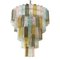 Multicolor Tronchi Murano Glass Chandelier in Venini Style by Simoeng 1