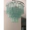 Green Tronchi Murano Glass Chandelier in Venini Style by Simoeng 11