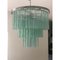 Green Tronchi Murano Glass Chandelier in Venini Style by Simoeng 12