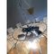 Opal Tronchi Murano Glass Chandelier in Venini Style by Simoeng 3
