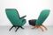 Mid-Century Congo and Penguin Lounge Chairs by Theo Ruth for Artifort, Set of 2 2