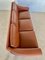Vintage Danish Cognac Leather Sofa by Aage Christiansen, 1960s 15