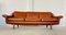 Vintage Danish Cognac Leather Sofa by Aage Christiansen, 1960s 5