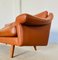 Vintage Danish Cognac Leather Sofa by Aage Christiansen, 1960s 12