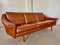 Vintage Danish Cognac Leather Sofa by Aage Christiansen, 1960s 10
