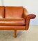 Vintage Danish Cognac Leather Sofa by Aage Christiansen, 1960s 8