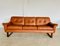 Vintage Danish Three-Seater Sofa in Cognac Leather by Svend Skipper, 1970s 1