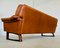 Vintage Danish Three-Seater Sofa in Cognac Leather by Svend Skipper, 1970s 9