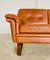 Vintage Danish Three-Seater Sofa in Cognac Leather by Svend Skipper, 1970s 17