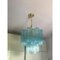 Murano Style Glass Turquoise Chandeliers by Simoeng for Simoeng, Set of 2 7