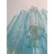 Murano Style Glass Turquoise Chandeliers by Simoeng for Simoeng, Set of 2 3