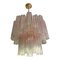 Glass Pink Tronchi Chandeliers by Simoeng for Simoeng, Set of 2 9