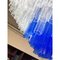 Large Transparent and Blue Tronchi Murano Glass Chandelier by Simoeng for Simoeng 2