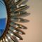 Brass Convex Sunburst Mirror from Deknudt, 1970s, Image 3