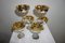Gold & Silver-Plated Cups, 1970s, Set of 6 4