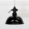 Industrielle Vintage Deckenlampe, 1940er 1