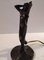 Lámpara de mesa francesa Art Déco de bronce, Imagen 7