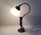 French Art Deco Bronze Table Lamp, Image 4