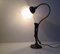 Lámpara de mesa francesa Art Déco de bronce, Imagen 5