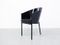 Black Costes Chairs by Philippe Starck for Driade, Set of 6 2