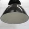 Lámpara de loft Type 24401 vintage esmaltada en negro de Elektrosvit, Imagen 5
