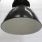 Vintage Type 24 401 Black Enameled Loft Lamp from Elektrosvit, Image 5