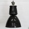 Vintage Type 24 401 Black Enameled Loft Lamp from Elektrosvit 1