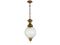 Italian Azucena Glass & Brass Pendant by Luigi Caccia Dominioni for Azucena, 1950s, Image 1