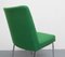 Dispo 8 Grass Green Hopsak & Chrome Chair from Mauser, 1960s 5