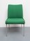 Dispo 8 Grass Green Hopsak & Chrome Chair from Mauser, 1960s 1