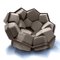 Quartz Armchair by CTRL ZAK & Davide Barzaghi for Biosofa 11