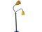 Mid-Century Italian Yellow Floor Lamp, 1960s, Image 2