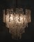 Lámpara de araña de cristal de Murano de Carlo Nason para Mazzega, años 60, Imagen 4