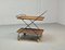 Teak & Steel Tea Trolley by Paul Nagel for JIE Gantofta, 1950s 9