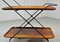 Teak & Steel Tea Trolley by Paul Nagel for JIE Gantofta, 1950s, Image 6