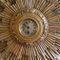 Antique Giltwood Sunburst Wall Clock, 1900s 4