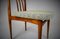 Czechoslovakian Upholstered Dining Chairs, 1960s, Set of 4, Image 7