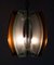 Lámpara colgante de cristal de Murano biselado de Fontana para Fontana Arte, años 60, Imagen 2
