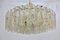 Mid-Century 4479/8 Glass Chandelier from Doria, 1970s 2