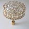 Mid-Century Gilded Brass & Crystal Chandelier from Palwa 6