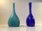 Cased Glass Vases by Gunnar Ander for Elme, 1960s, Set of 2, Image 1