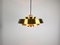 Nova Pendant Light in Brass by Jo Hammerborg for Fog & Mørup, 1960s, Image 12