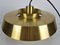 Nova Pendant Light in Brass by Jo Hammerborg for Fog & Mørup, 1960s, Image 3