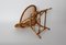 Silla francesa Mid-Century de ratán, años 60, Imagen 8