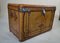 Antique Leather Trunk Courier Trunk from Gautier, 1890s 9