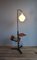 Italian Floor Lamp with Magazine Rack, 1958 1