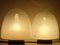 Italienische EBE 34 Murano Glas Tischlampen von Giusto Toso für Leucos, 1970er, 2er Set 4