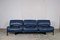 Mid-Century Blue Veranda Sofa by Vico Magistretti for Cassina, 1970s, Image 1